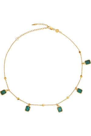 Missoma Amazonite Lena 18kt Gold Vermeil Choker