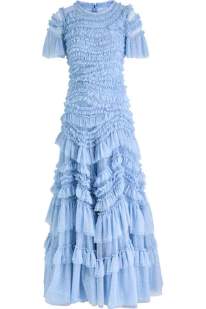 Needle & Thread Rose Ruffled Tulle Gown - - 2 (UK6 / XS)