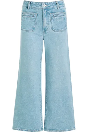 Paige Sasha Cropped Wide-leg Jeans - - 25 (W25 / UK6 / XS)