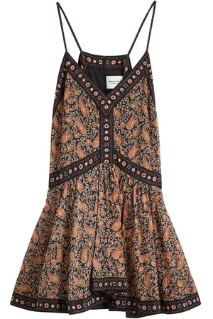Isabel Marant Isabel Marant étoile Danielle Printed Cotton Mini Dress - - 40 (UK12 / M)