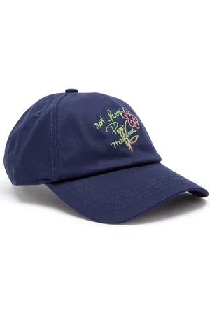 Drôle de Monsieur DRÔLE DE Monsieur Casquette Embroidered Cotton cap - - One Size