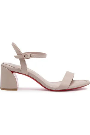 Christian Louboutin Miss Jane 55 Leather Sandals - - 36 (IT36 / UK3)
