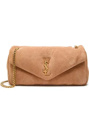 Saint Laurent Calypso Small Padded Suede Shoulder bag - - One Size