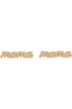 Kate Spade Mama Said Crystal-embellished Stud Earrings - - One Size