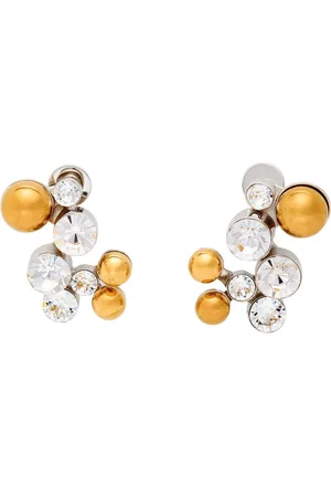 DRIES VAN NOTEN Bubble Two-tone Drop Earrings - - One Size