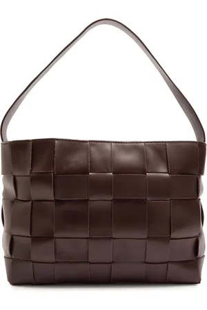 St Agni Woven Mini Leather Tote - - One Size