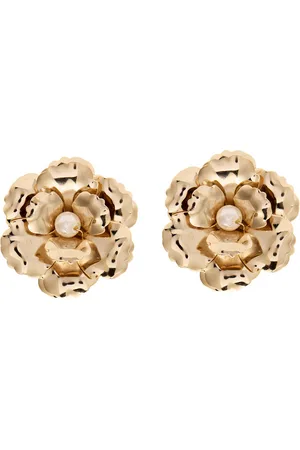 ROSANTICA Flower Clip-on Earrings - - One Size