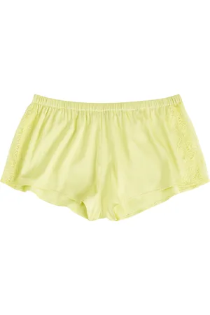 Simone Pérèle Simone PÉRÈLE Satin Secrets Lace-trim Satin Pyjama Shorts - - 2 (UK 10 / M)
