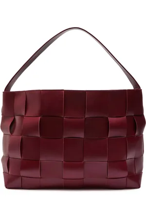 St Agni Woven Large Leather Tote - - One Size