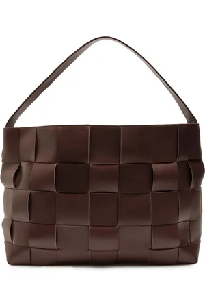 St Agni Woven Large Leather Tote - - One Size