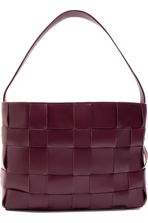 St Agni Woven Mini Leather Tote - - One Size