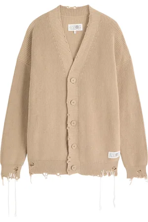 Maison Margiela Loose Thread Knitted Cardigan - - L