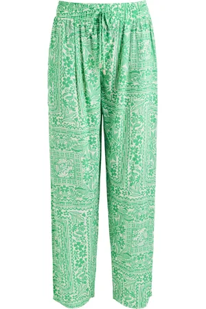 Melissa Odabash Jude Printed Straight-leg Trousers - - M (UK12 / M)