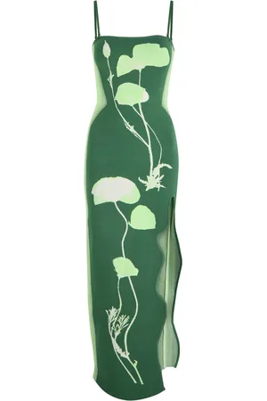 PH5 Iris Asymmetric Stretch-knit Maxi Dress - - L (UK14 / L)