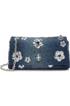 Marc Jacobs The Dual Chain Mini Denim Shoulder bag - - One Size