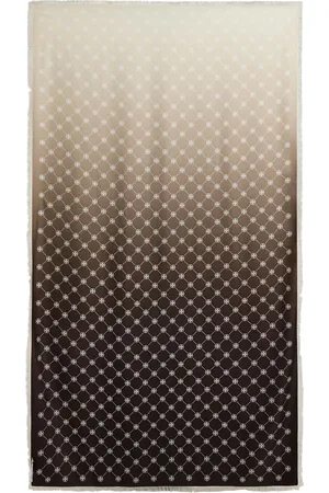 Tory Burch Monogram-print Silk Scarf - - One Size