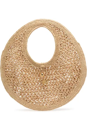 Jacquemus Le Round Spiaggia Raffia Tote - - One Size