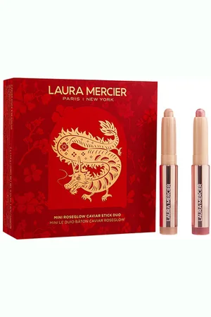 Laura Mercier Lunar New Year 2024 Mini Caviar Duo, Eyeshadow, Matte