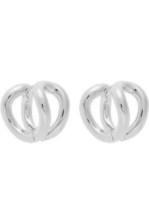 LIÉ STUDIO The Steffie Sterling Hoop Earrings - One Size