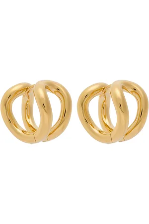 LIÉ STUDIO The Steffie 18kt -plated Hoop Earrings - One Size