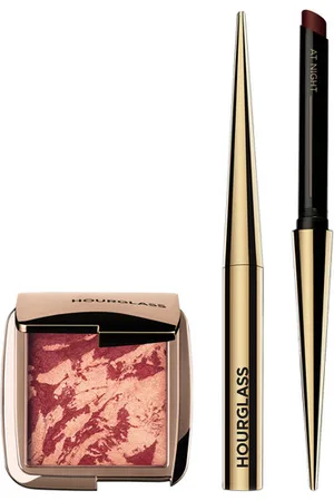 Hourglass At Night Cheek & Lip Duo, Gift Sets, Satin, Floral, Blush