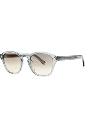 Brunello Cucinelli Round-frame Acetate Sunglasses - - One Size