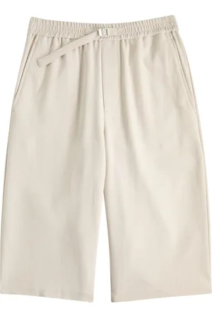 Ami Elasticated Cotton Shorts - - M