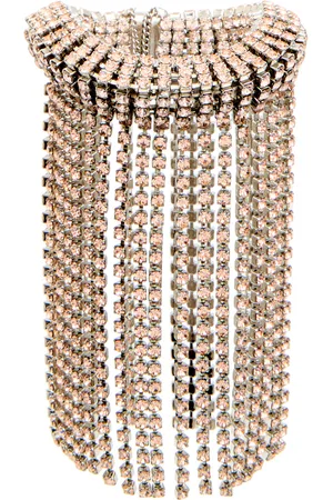 Paco rabanne Fringed Crystal-embellished Bracelet - - One Size