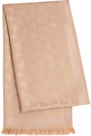 Coach Signature C Logo-jacquard Scarf - - One Size