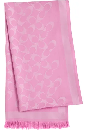 Coach Signature C Logo-jacquard Scarf - - One Size