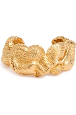 Joanna Laura Constantine Seashell 18kt -plated Cuff - One Size