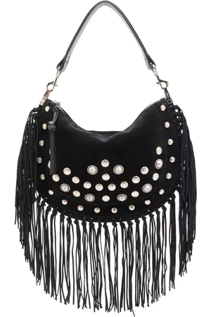 Isabel Marant Oskan Fringed Suede Shoulder bag - - One Size