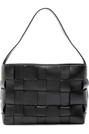 St Agni Woven Mini Leather Tote - - One Size