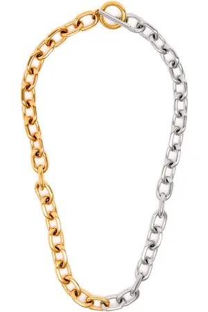 Anisa Sojka Juliet 18kt -plated T-bar Chain Necklace - One Size