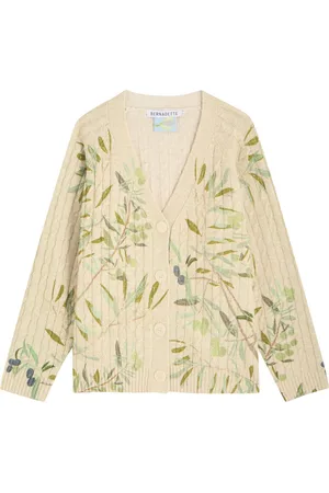 Bernadette Zuri Printed Knitted Cardigan - - M (UK12 / M)