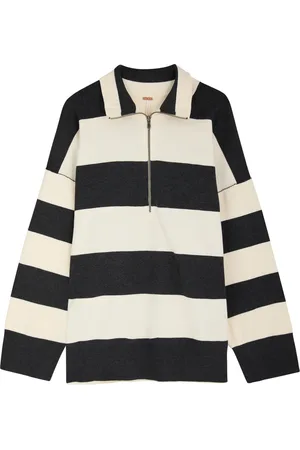 Free People Coastal Stripe-intarsia Knitted Jumper - - S (UK 8-10 / S)