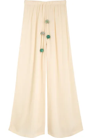Baobab Cala Wide-leg Satin Trousers - - M (UK12 / M)