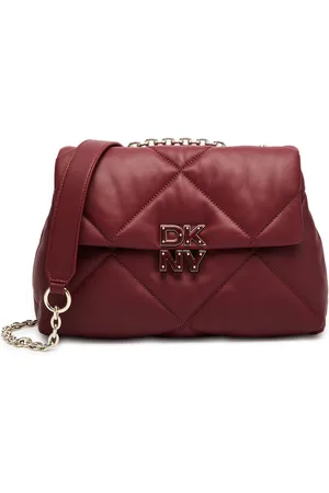 DKNY Hook Quilted Leather Cross-body bag - - One Size