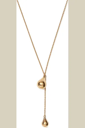 Otiumberg Lariat Pebble 14kt Vermeil Necklace - One Size