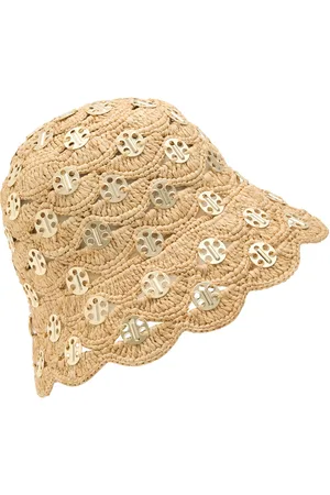 Paco rabanne Autres Raffia Bucket hat - - One Size