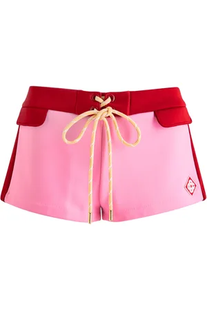 Casablanca Panelled Jersey Shorts - - L (UK14 / L)