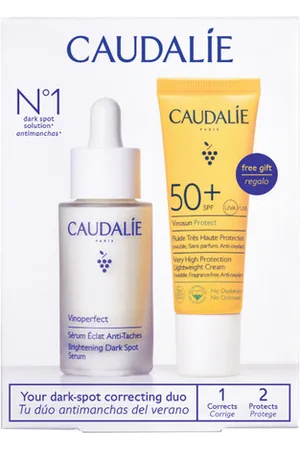 Caudalie Vinoperfect Serum and Suncare
