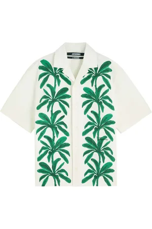 Jacquemus La Chemise Jean Printed Canvas Shirt - - 48 (IT48 / M)