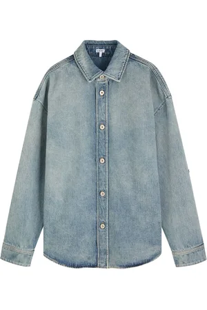 Loewe Logo Distressed Shirt - 46 (IT46/ S)