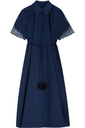 CLEA Florentina Linen-blend Midi Shirt Dress - - L (UK14 / L)