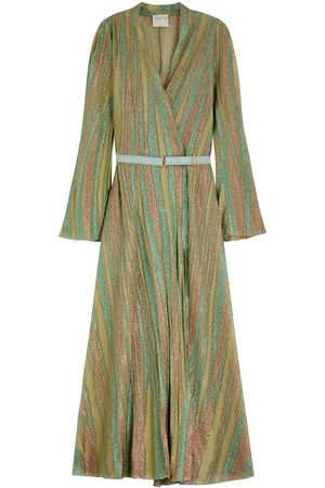 FORTE FORTE Lurex Metallic Fine-knit Maxi Dress - - 1 (UK 8 / S)