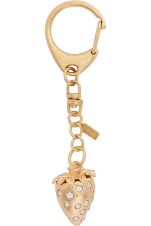 Kenneth Jay Lane Strawberry Crystal-embellished bag Charm - - One Size