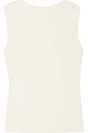 Almada Label Ami Off-the-shoulder Knitted Tank - - L (UK14 / L)