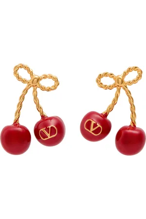 VALENTINO GARAVANI Chez Enamelled Drop Earrings - - One Size