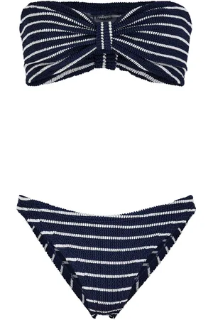 Hunza G Jean Seersucker Bikini - - One Size